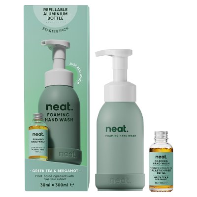 Green Tea & Bergamot - Foaming Hand Wash Soap Starter Kit