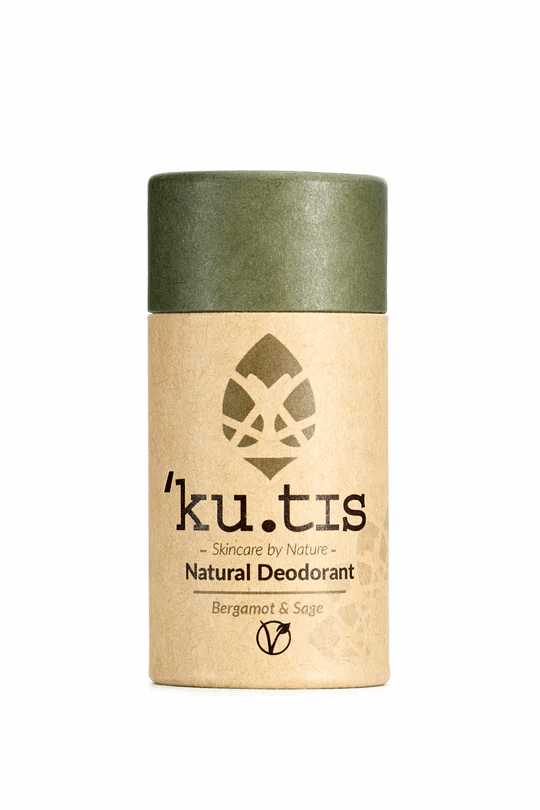 Natural, Plastic Free Deodorant (Vegan) - Bergamot & Sage (7844999397602)