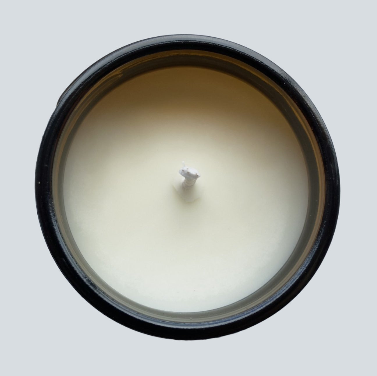 Apothecary amber glass candle