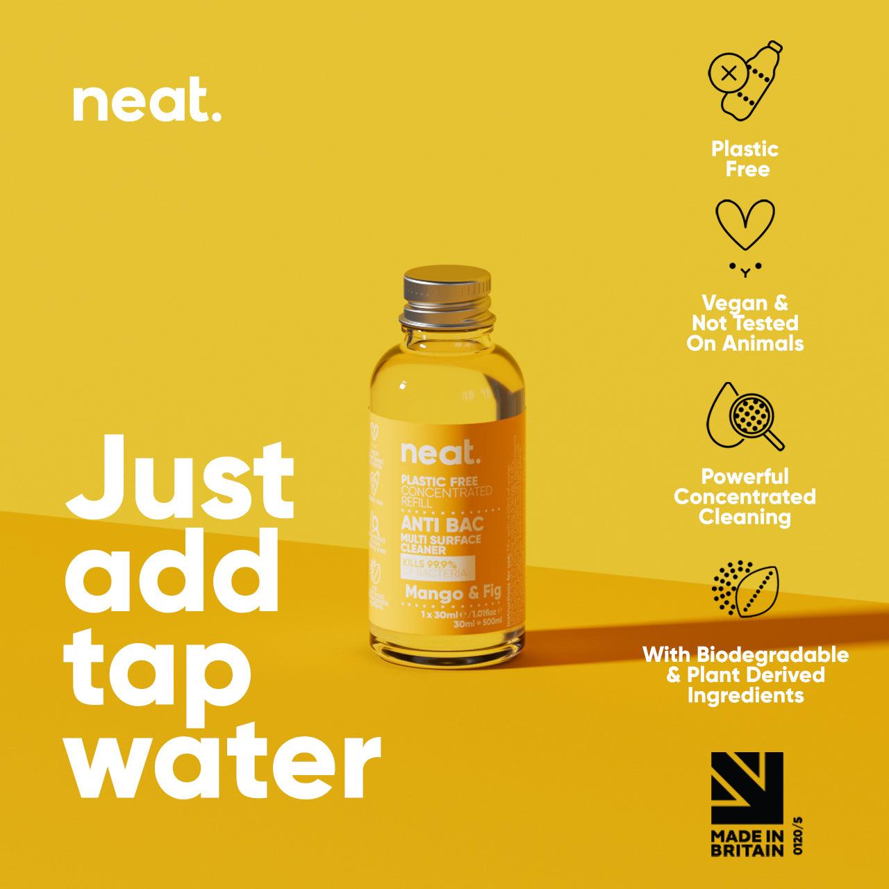 Anti Bac Multi Surface Cleaner Refill Starter Pack - Mango & Fig (7629760364770)
