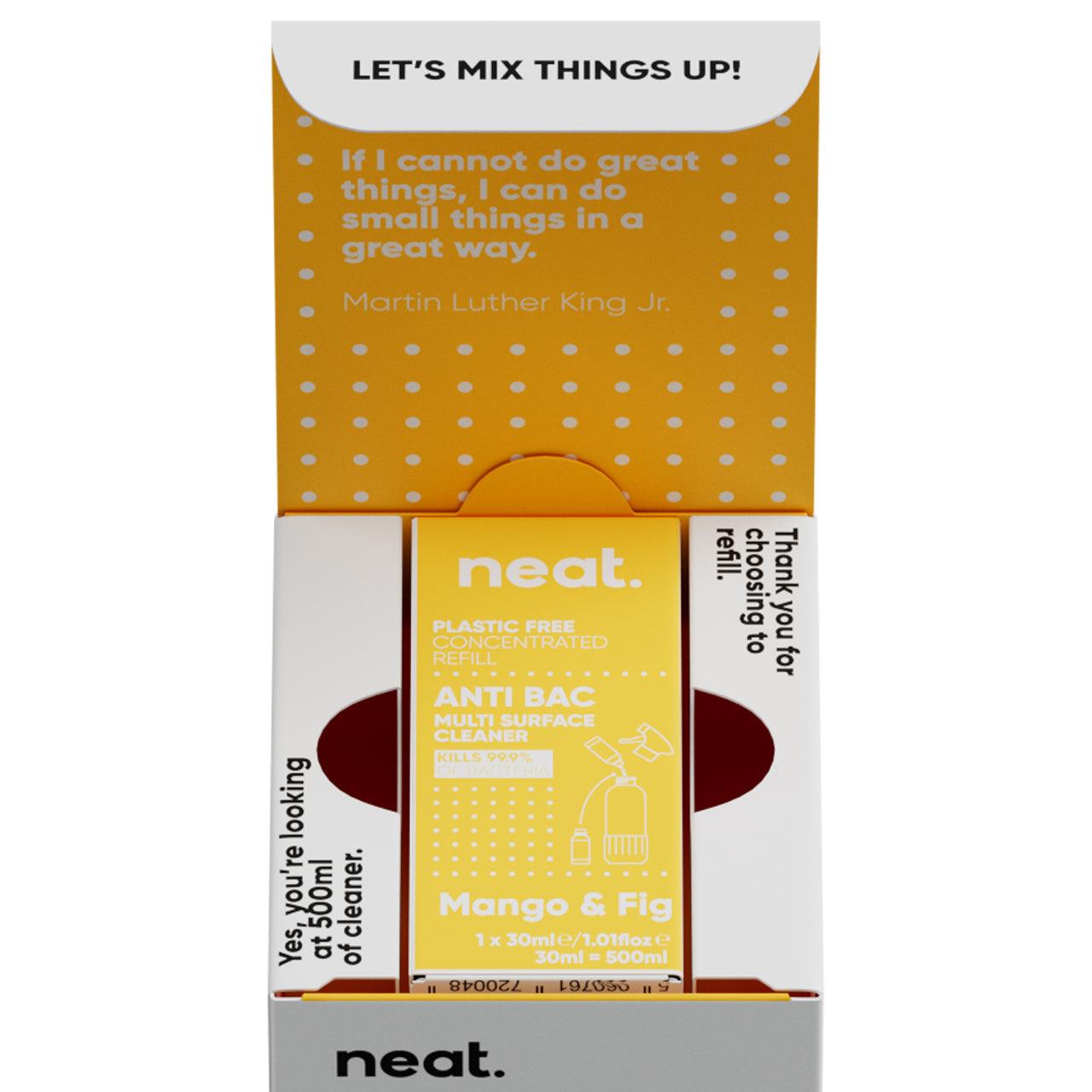 Anti Bac Multi Surface Cleaner Refill Starter Pack - Mango & Fig (7629760364770)