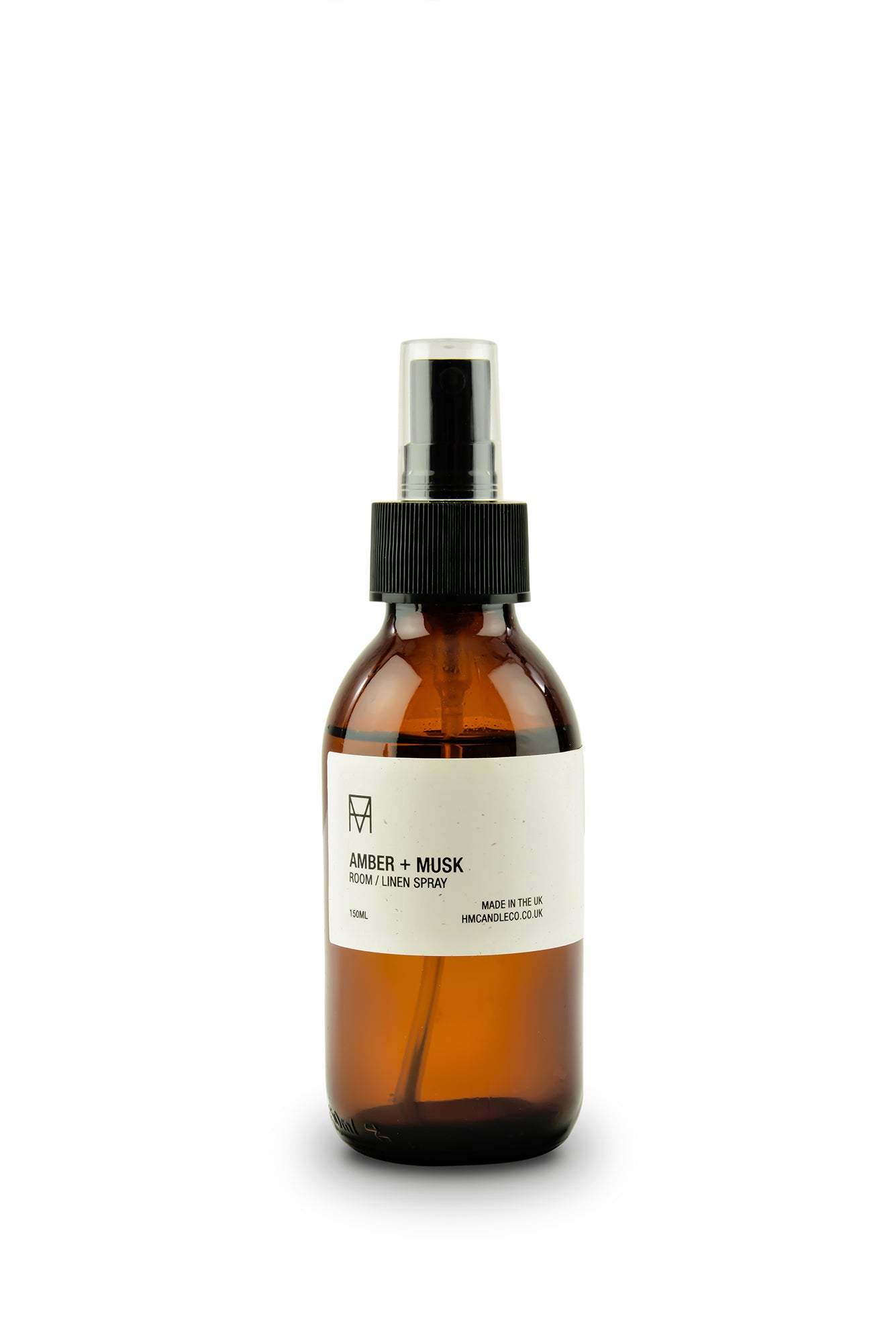 Handmade Candle Co. Amber + Musk Room / Linen Home Spray