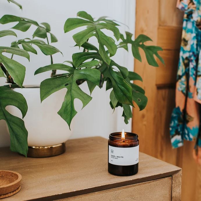 Cassis & Wild Fig Soy Wax Candle Soy Wax Candles Handmade Candle Co.