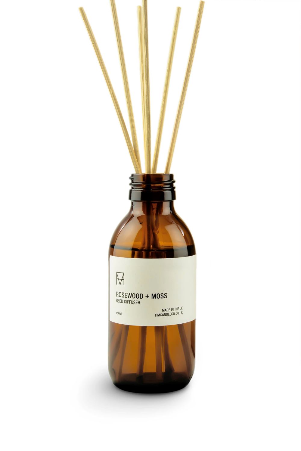 Rosewood & Moss Reed Diffuser Reed Diffuser Handmade Candle Co.
