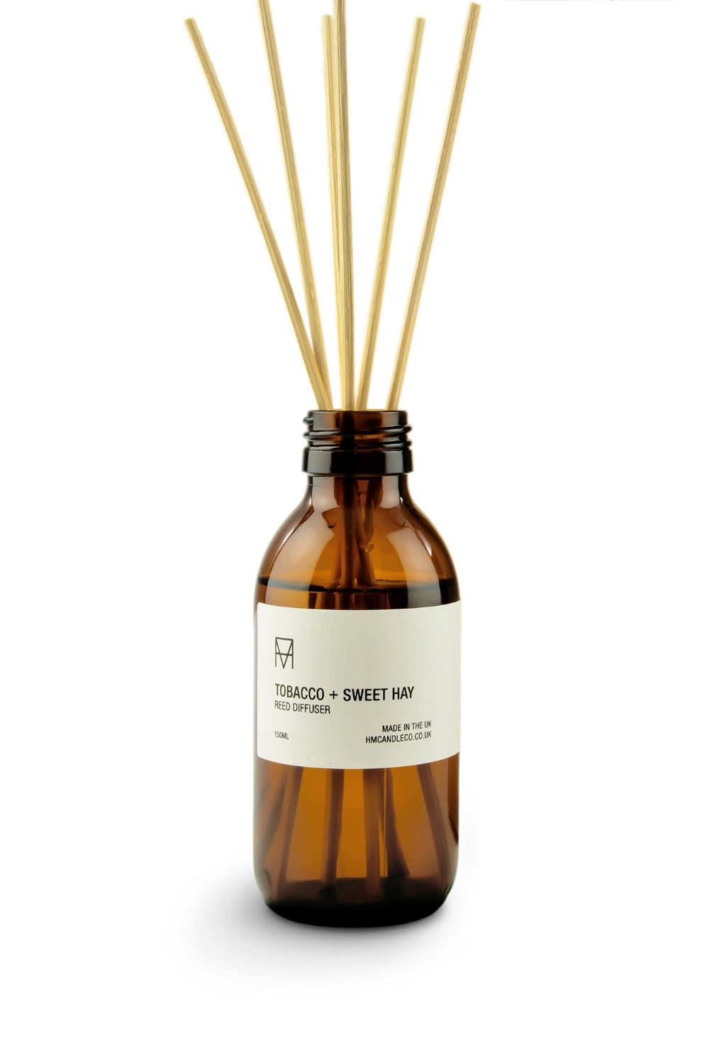 Tobacco & Sweet Hay Reed Diffuser Reed Diffuser Handmade Candle Co.