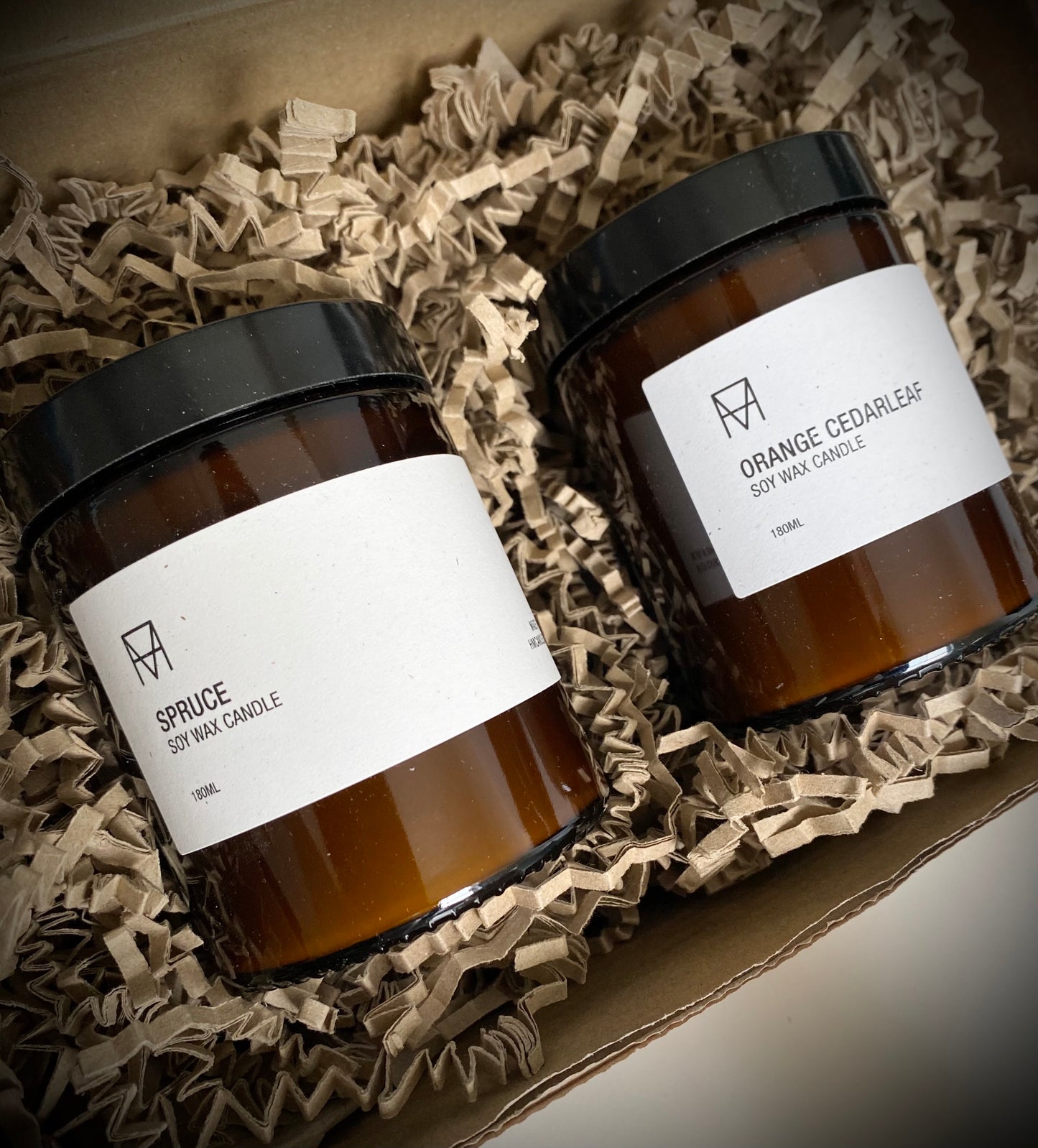 Spruce & Orange Cedarleaf - Soy Wax Candle Gift Set (6995602997406)