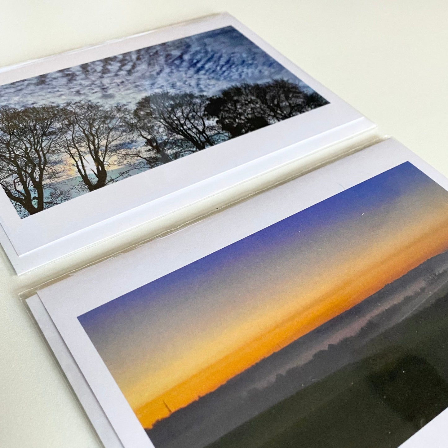 Greetings Cards (2 Pack) - Wintry Skies (7001085542558)