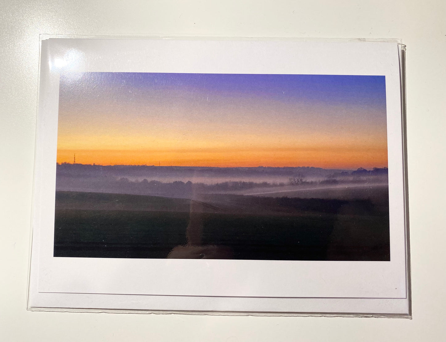 Greetings Cards (2 Pack) - Wintry Skies (7001085542558)