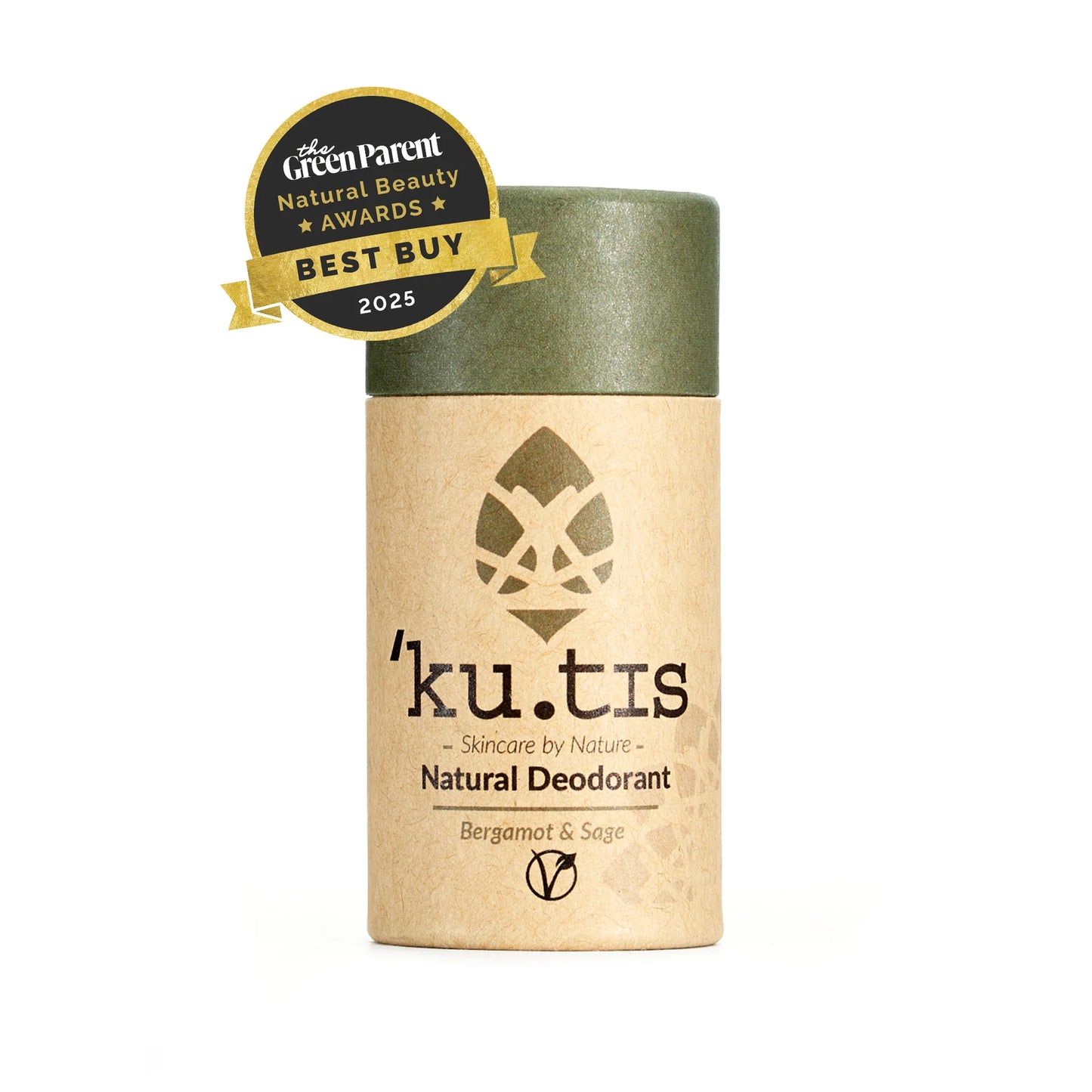 Bergamot & Sage (Vegan) - Natural, Plastic Free Deodorant