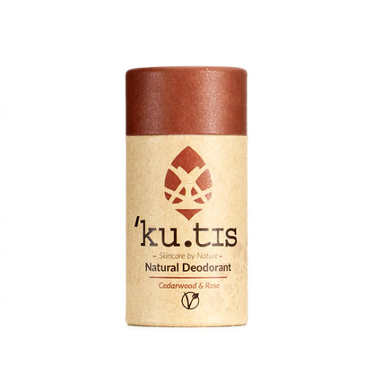 Cedarwood & Rose (Vegan) - Natural, Plastic Free Deodorant