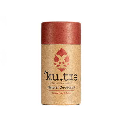 Grapefruit & Rose - Natural, Plastic Free Deodorant