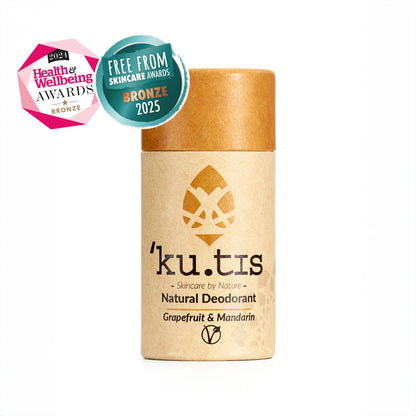 Grapefruit & Mandarin (Vegan) - Natural, Plastic Free Deodorant