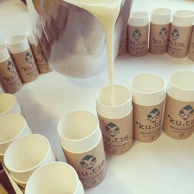 Natural, Plastic Free Deodorant (Vegan) - Grapefruit & Mandarin