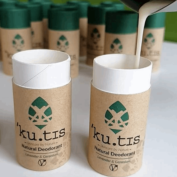 Natural, Plastic Free Deodorant (Vegan) - Lavender & Geranium