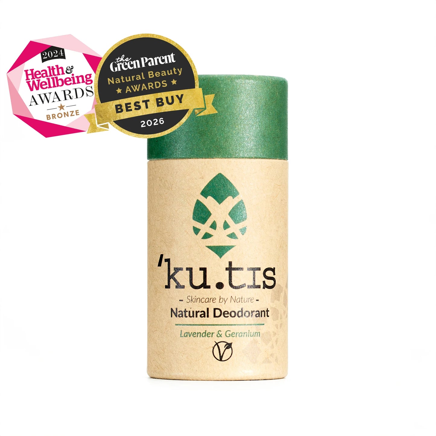 Lavender & Geranium (Vegan) - Natural, Plastic Free Deodorant