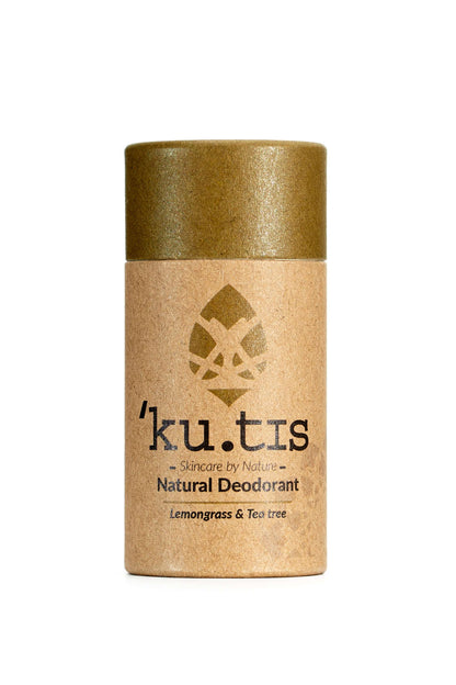 Natural Deodorant - Lemongrass & Tea Tree - Kutis Skincare (5921250279582)