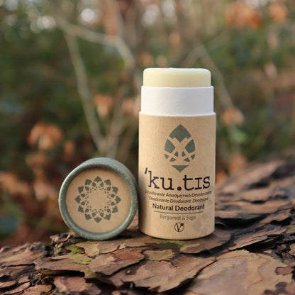 Bergamot & Sage (Vegan) - Natural, Plastic Free Deodorant