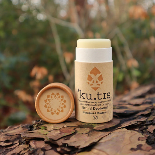 Grapefruit & Mandarin (Vegan) - Natural, Plastic Free Deodorant