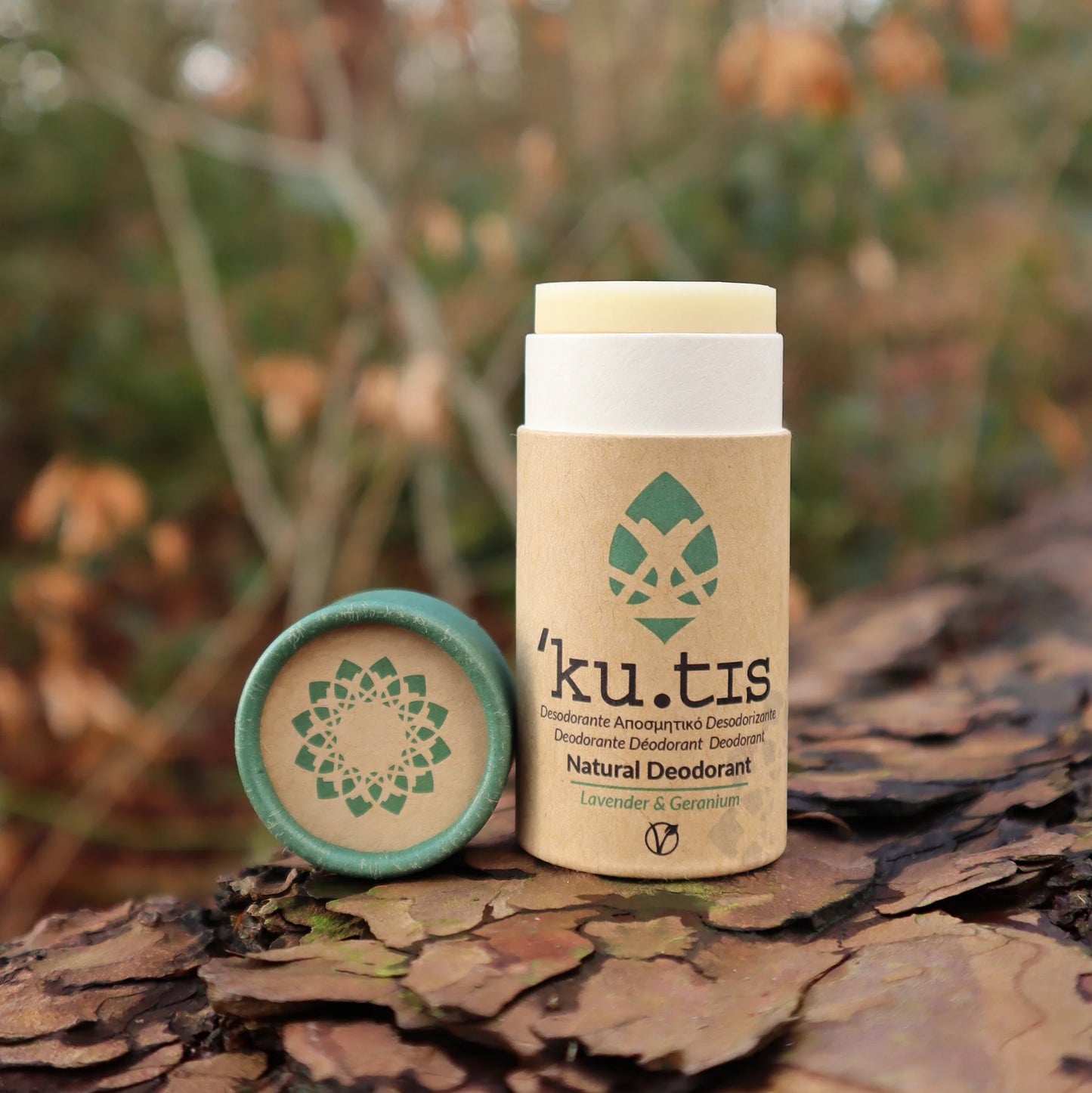 Lavender & Geranium (Vegan) - Natural, Plastic Free Deodorant