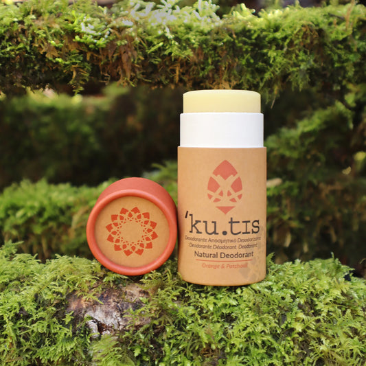 Orange & Patchouli - Natural, Plastic Free Deodorant