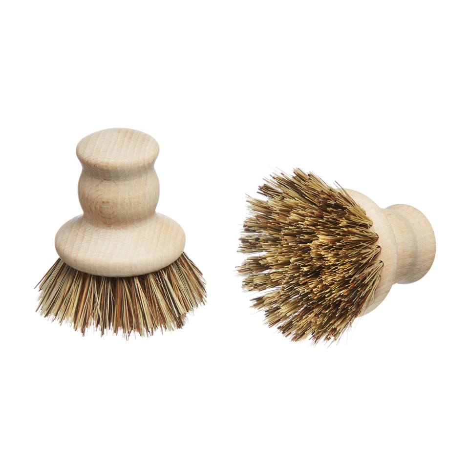 Wooden Pot Brush - FSC 100% (V)