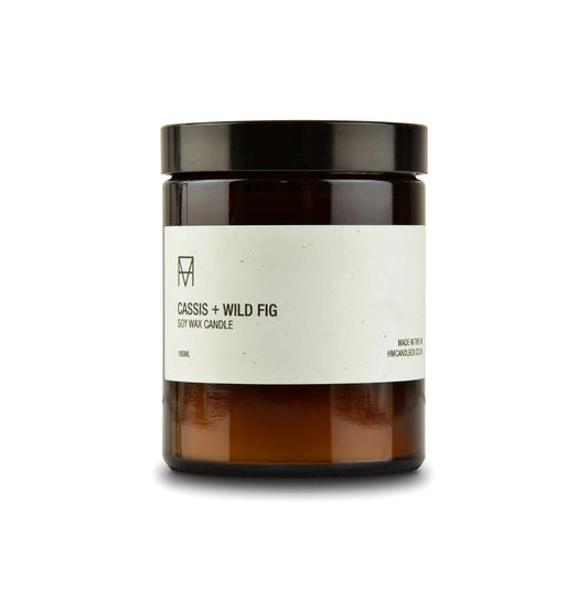 Cassis & Wild Fig Soy Wax Candle Soy Wax Candles Handmade Candle Co.