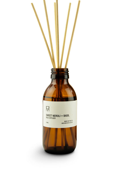 Sweet Neroli + Basil - Reed Diffuser (5977555599518)