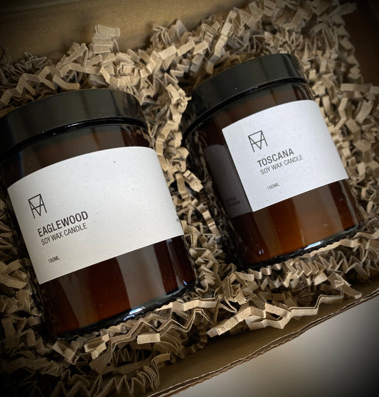 Eaglewood & Toscana - Soy Wax Candle Gift Set (6995127140510)